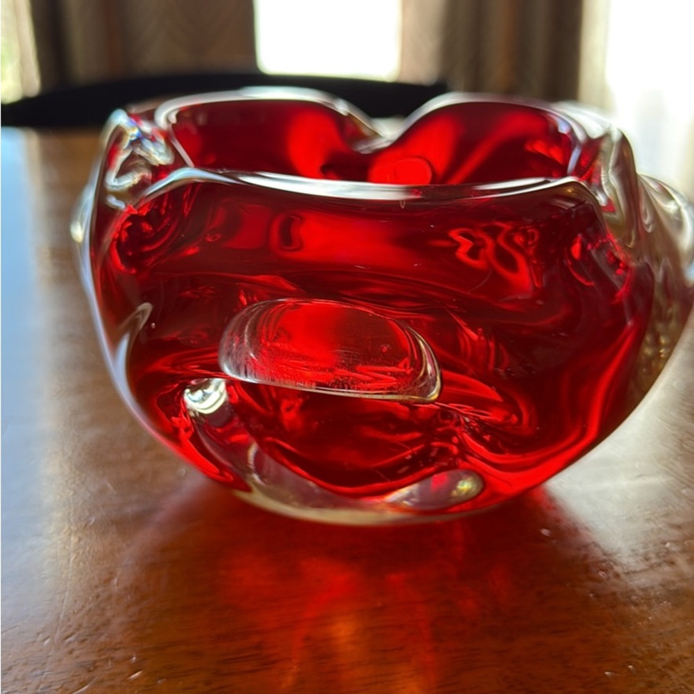 Murano MCM Glass Ashtray/Catchall